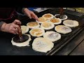 Awesome Korean king pancake! Hotteok that sold 2000 pieces a day - Korean street food