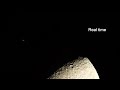2019 End of (exit) Occultation of Saturn by the Moon