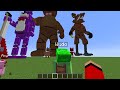 I Cheated With //GIANT In a FNAF Minecraft Build Challenge!