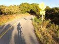 Shadow Cyclist: Evening Climb Up Page Mill Road, Palo Alto