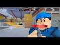 Playing Arsenal in Roblox
