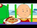 CAILLOU VS SEA MONSTER! 👿 🌊 😱 | CAILLOU | WildBrain Kids