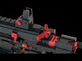 LEGO AR-15 | 20 + ATTACHMENTS | FIELD STRIP | SHRAPNEL X AM ARMS