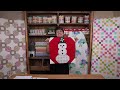 Snowman Quilt Block Tutorial