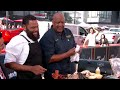 Chef Kevin Bludso Makes BBQ with Anthony Anderson & Guillermo
