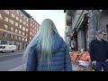 Walking from Stockholm city to Friends Arena (POV 4K)
