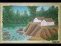 landscape painting pictures//painting natural landscapes on canvas.