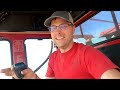 Classic Red Harvester Wheat Harvest