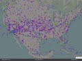 Dec22 USA Air Traffic 14Z to 12Z