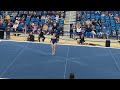 Katelyn Rosen Floor at 2024 Meet the Bruins