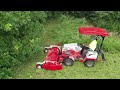 OVERGROWN Field! Front Mounted Flail Mower! NEW From Ventrac