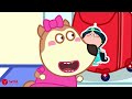 Who Took The Baby Jenny 😨 Baby Got Lost in Airport✈️ Kids Safety Cartoon 🤩 Wolfoo Kids Cartoon