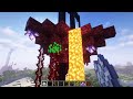 How to build a Nether Portal ⚔️ || Minecraft