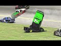 INSANE MAJOR AIR PickUp Cup Daytona CRASH! 15 FLIPS! - iRacing
