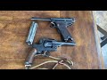 Type A 1902 Grandpa Nambu and Type 26 Nambu; the first japanese sidearms