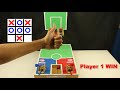 How to make Basketball or Tic-Tac-Toe Board Game Using Cardboard