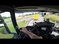 Driving my Scania R 500 on German 🇩🇪 Autobahn and through Village