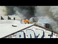 Commercial Building Fire Boyle Heights 9/19/18 (Firefighter Fell Through Burning Roof)