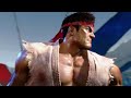 Ryu vs Ken (Lv 8 CPU & Classic Control) - Street Fighter 6 | PS5 4K 60FPS