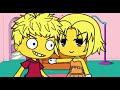 Bart being slapped by Lisa (?)