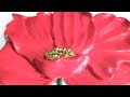 Making flower using wall putty/ Relief paintings/wallputty craft ideas