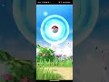 Pokémon Go: Shaymin catch screen