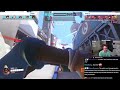 BRONZE ILLARI deals with trash talkers. | Spectating Overwatch 2