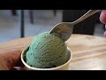 수제 젤라또 Making Handcrafted Gelato Ice Cream (Raspberry, Chocolate, Corn) - Korean street food