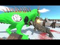 WHO CAN SURVIVE THE EPIC DEATHRUN ? DINOSAUR DEATHRUN - ALL ARK CREATURES