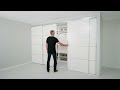 SKYTTA sliding doors system -  How to install the doors and panels