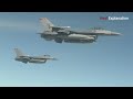 Dozens of U.S. F-16 Fighter Jets Escort B-52H Bomber Operations in the Baltic Sea