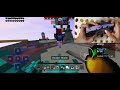 MCPE Handcam Cubecraft Skywars uncut gameplay (mobile)