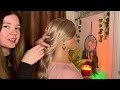 ASMR Light Touch Hair Perfecting with Hair Brushing & Finishing Touches | Earrings & Decorations