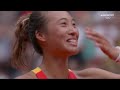 Zheng defeats Swiatek to become first Chinese tennis player to reach an Olympic FINAL 🇨🇳 #Paris2024