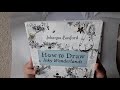 Unboxing How to Draw Inky Wonderlands by Johanna Basford (UK and US editions)