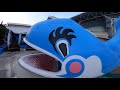 Waterslides at Pororo Aquapark in Bangkok (Rooftop Waterpark)