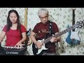 Nonstop cha cha disco remix instrumental - LIVE cover by Butz and Ruby(couple band)(couple bonding)