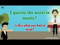 1000 phrases in Italian with English Translation