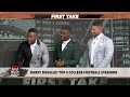 Harry Douglas ranks Notre Dame at the BOTTOM in front of Marcus Freeman 😳 | First Take