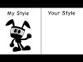 #mystyleyourstyle Blinky The Ninja Ant (old design)