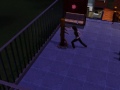 Tina training martial arts in Sims 3
