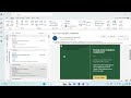 Microsoft Outlook using by template. Automatic email matt