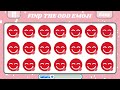 Find the Odd Emoji | Emoji Quiz