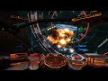 Elite Dangerous. Blowing up Belugas for mats!