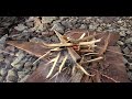 Island Crab Fishing Catch, Clean, & Cook | Primitive Bushcraft Crab Trap Build