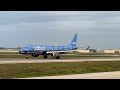 (4K)18 Minutes Of Sarasota Bradenton Intl Plane Spotting!(Very Windy!)