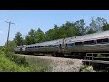 Amtrak's 'Ethan Allen Express' | Ballston Lake NY | 2023-07-05