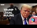 Trump legal ruling: BBC Learning English from the News