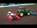 RC Tractors John Deere, Case and Fendt at work! Siku Farmland in Neumünster, Germany.