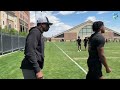 Coach Prime’s Personal Session With Colorado DB’s